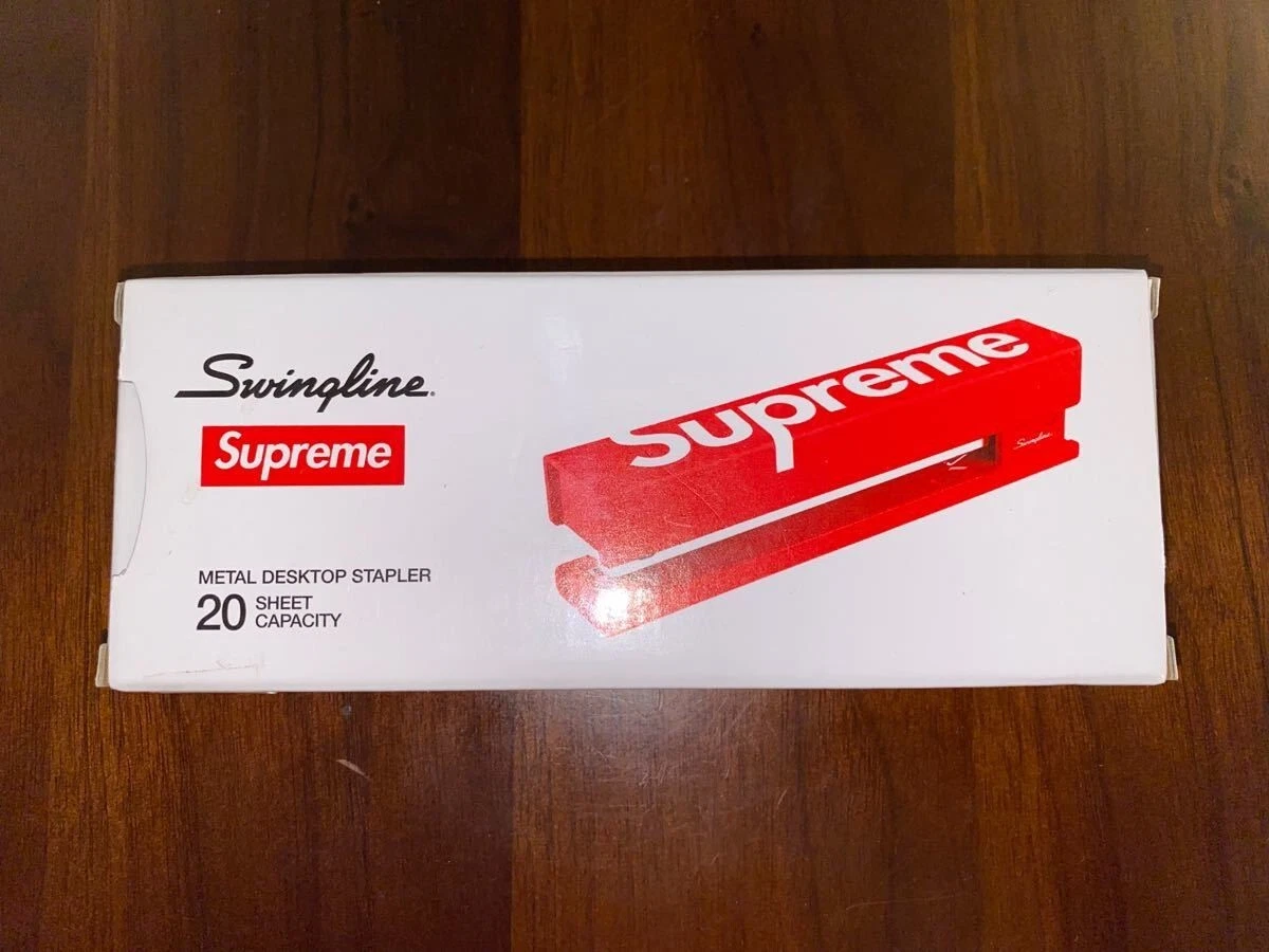 Supreme Swingline Stapler BRAND NEW color Red 2020 SS Free
