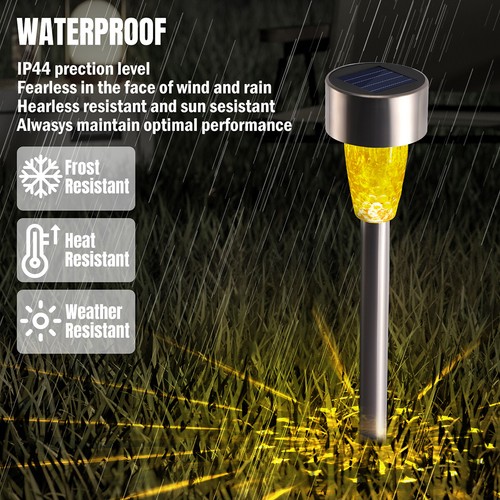 1/2PK Solar Garden Lights Landscape LED Projection Lamp Pathway Yard Waterproof - Picture 42 of 106