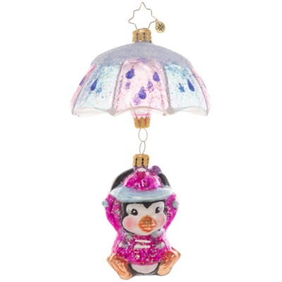 Christopher Radko *NEW* WHEN IT RAINS IT POURS Christmas Ornament 1021149