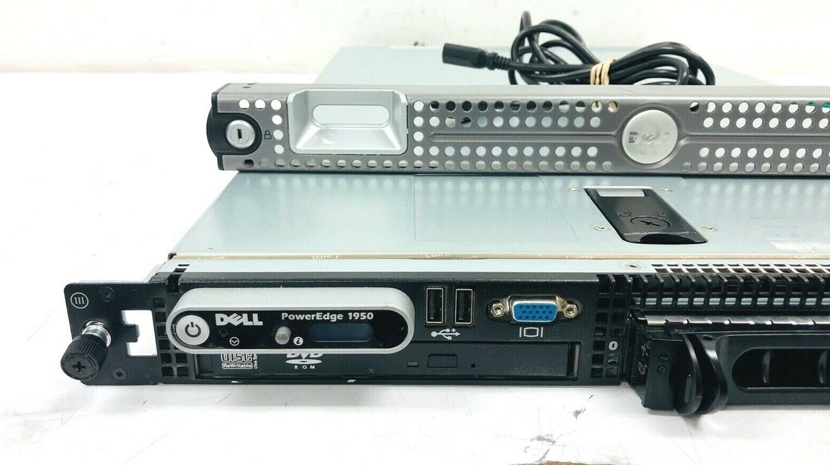 Dell PowerEdge 1950 Server (2) 146GB HDDs 2GB RAM Intel