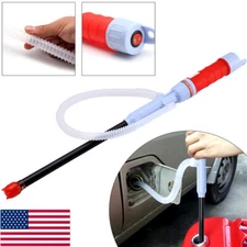 Electric Liquid Transfer Pump Portable Battery Operated Water Fuel Siphon Pump