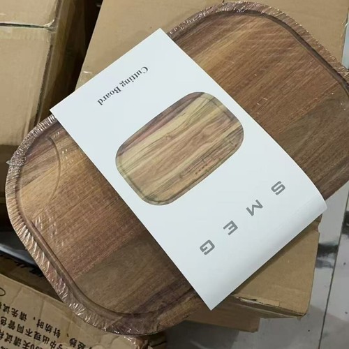 SMEG High-quality Acacia Wood Chopping Board Rectangular Kitchen Cutting Board - Picture 14 of 14