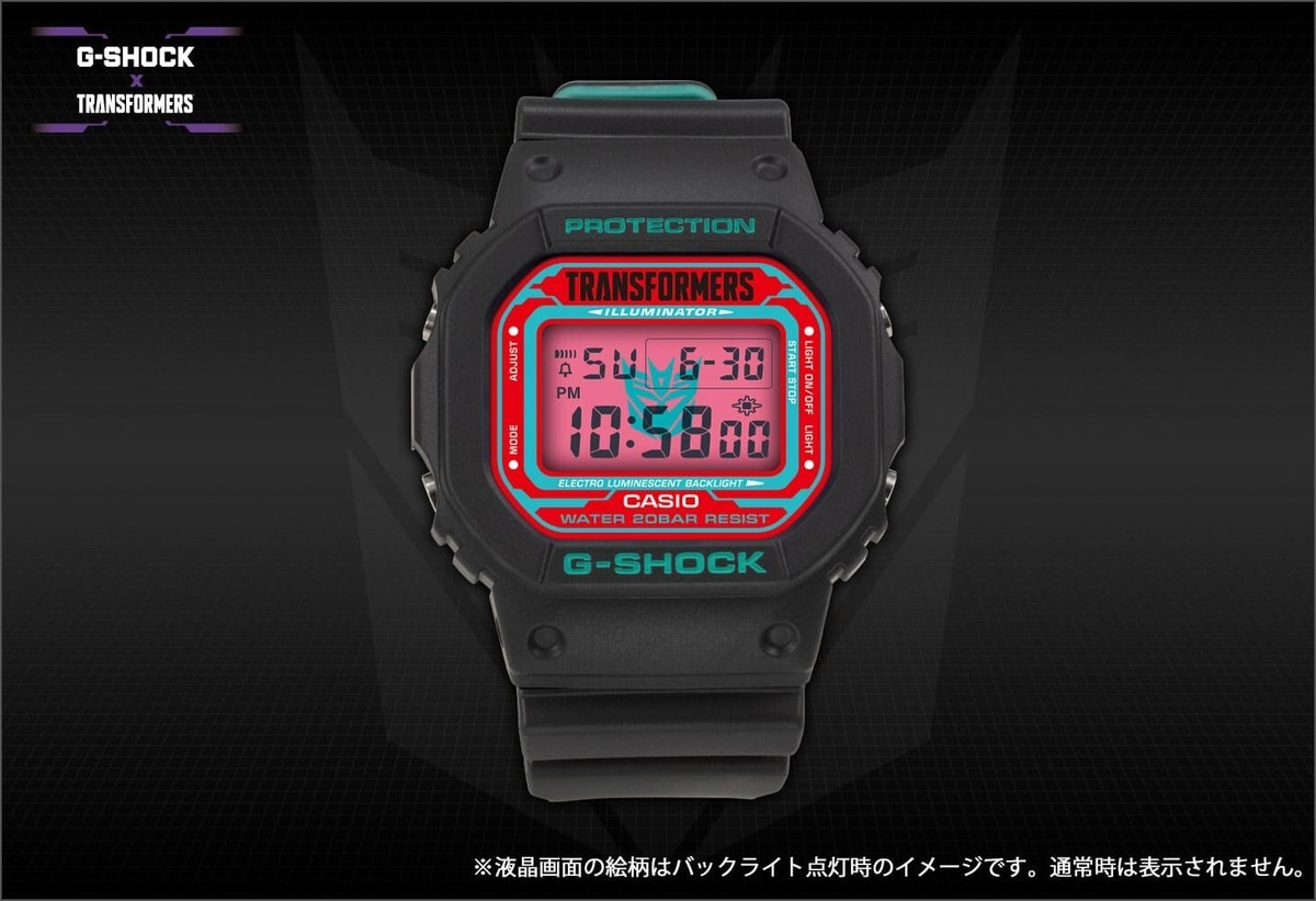 CASIO G-SHOCK x Transformers DW-5600TF19-SET Master Nemesis CASIO G-SHOCK x Transformers DW-5600TF19-SET Master Nemesis