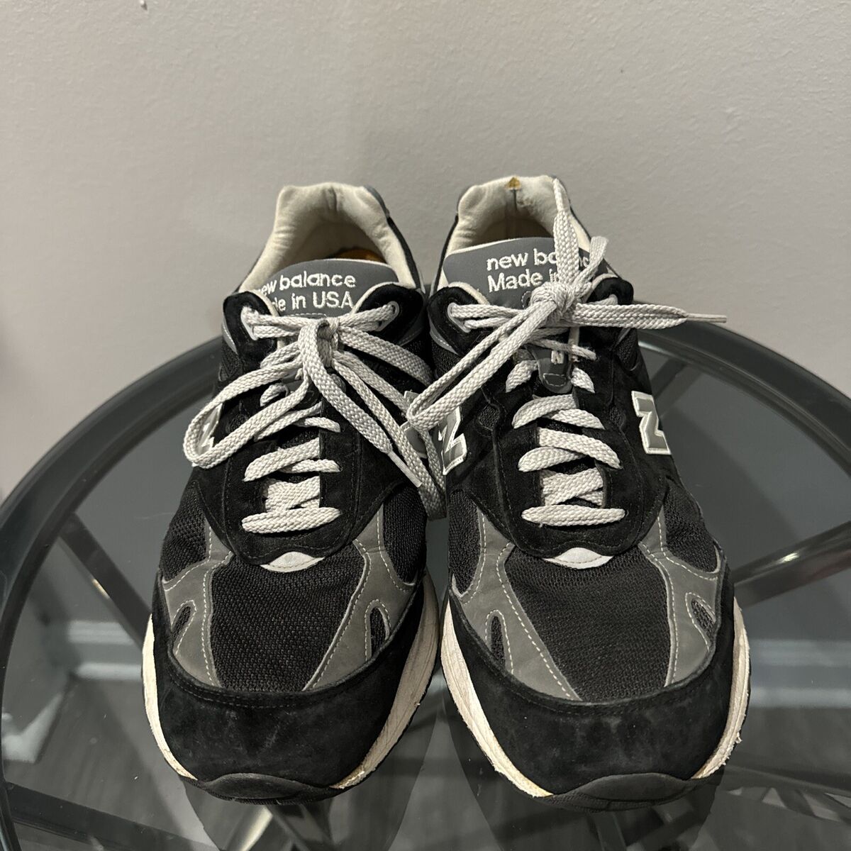 Size 12.5 - New Balance 993 Made In USA Black White for sale Size 12.5 - New Balance 993 Made In USA Black White for sale