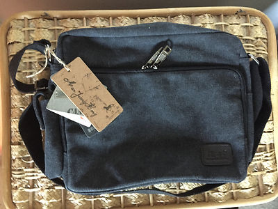 Men's Multifunction Canvas One-shoulder Business Casual Bag - New w/Tags