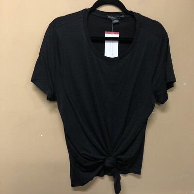 Social Standard By Sanctuary Women's One And Only Tee Shirt Black Knot