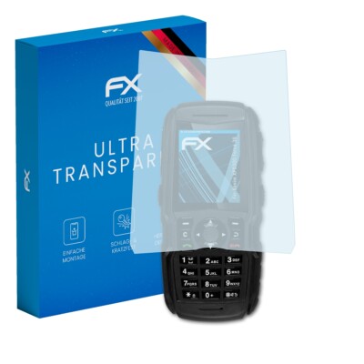 atFoliX 3x Displayschutzfolie für Sonim XP5300 Force 3G Schutzfolie klar Folie