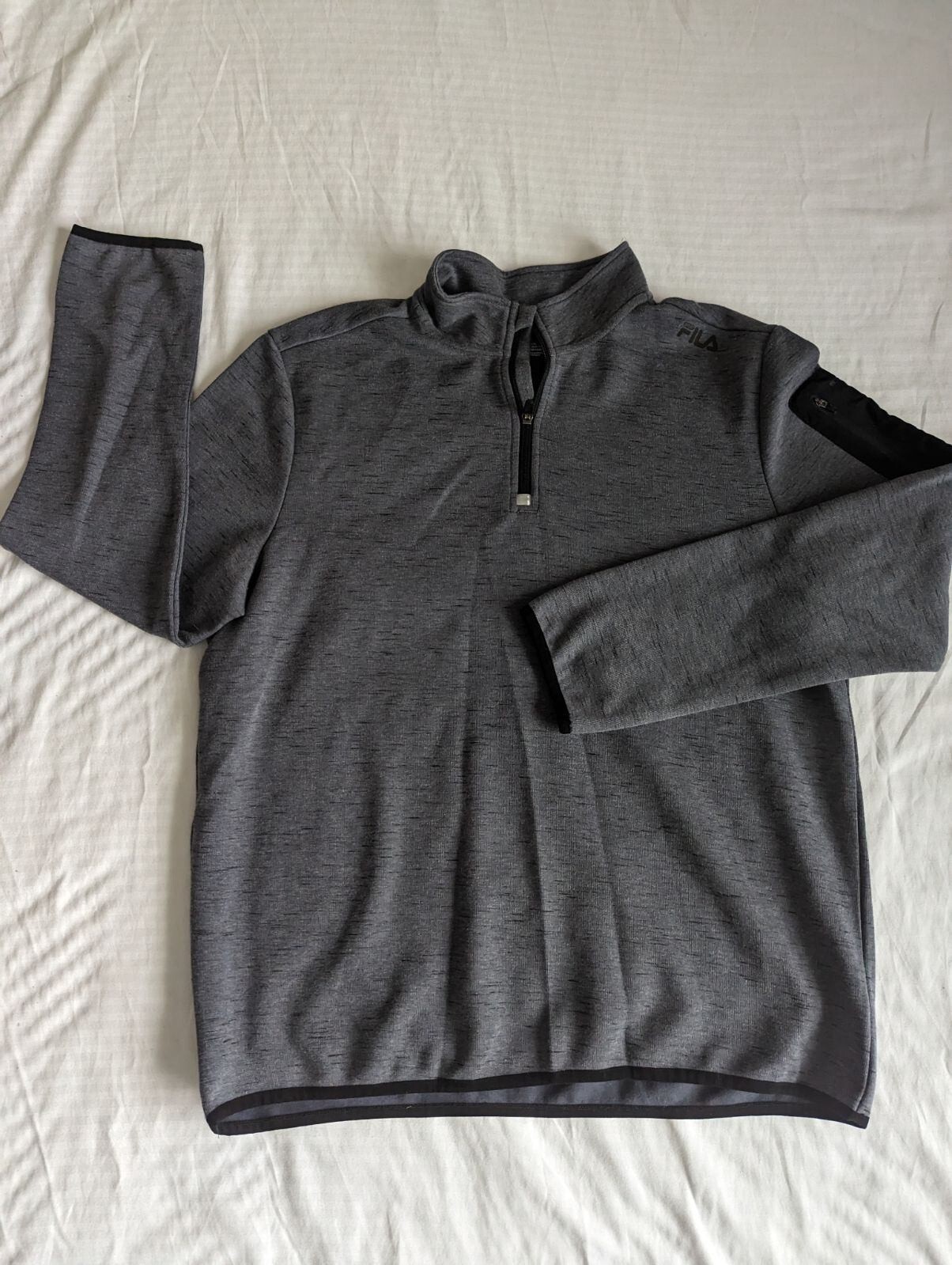 Giacca uomo Fila Sport Live In Motion quarto di zip taglia XL