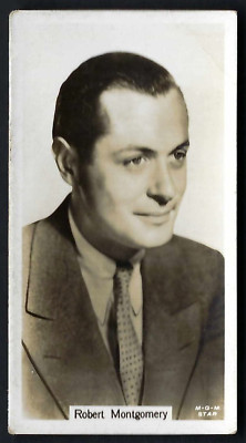 SINCLAIR (J) - FILMSTARS (54 ECHTFOTOS) - #46 ROBERT MONTGOMERY