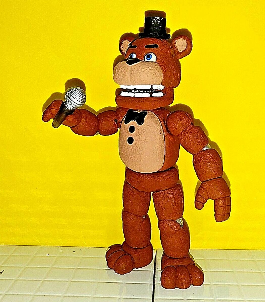 FREDDY FAZBEAR Figure Animatronic Five Nights At Freddy MEXICAN FNAF 8”