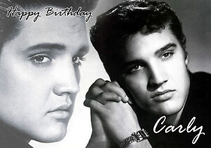 Personalised Elvis Presley Birthday Card Ebay