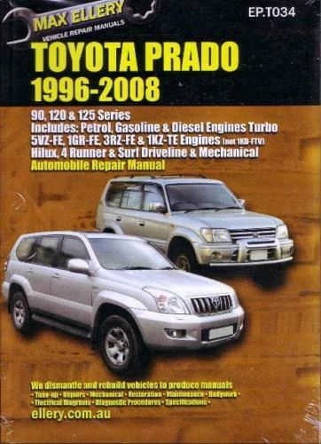 Toyota Car & Truck Service & Repair Manuals