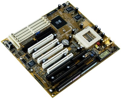 Gigabyte Ga-586s Rev 1.22c Socket 7 4x Simm 5x Pci 3x Isa