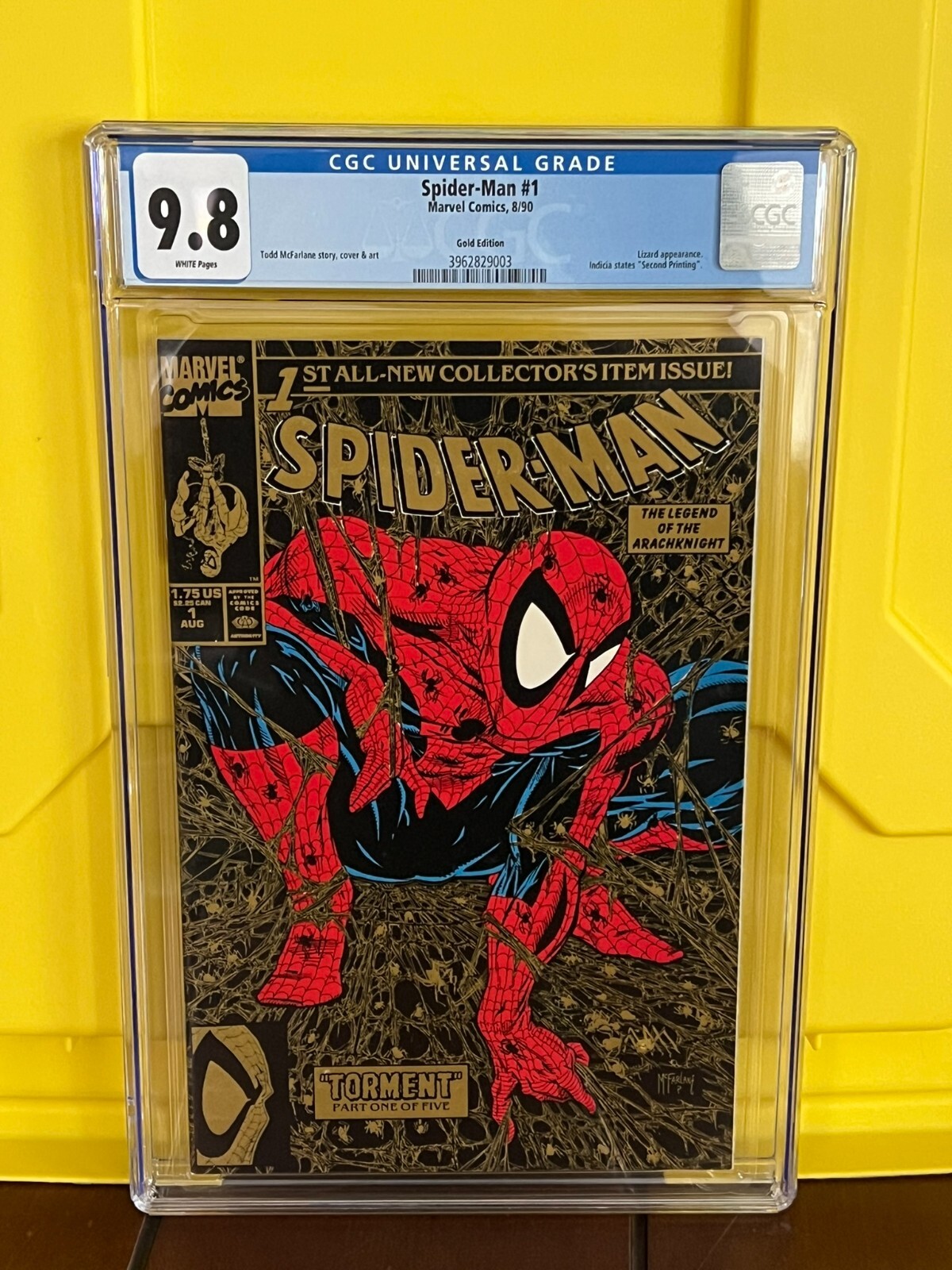 Spider-Man #1 (2nd Printing Gold Edition) Value - GoCollect