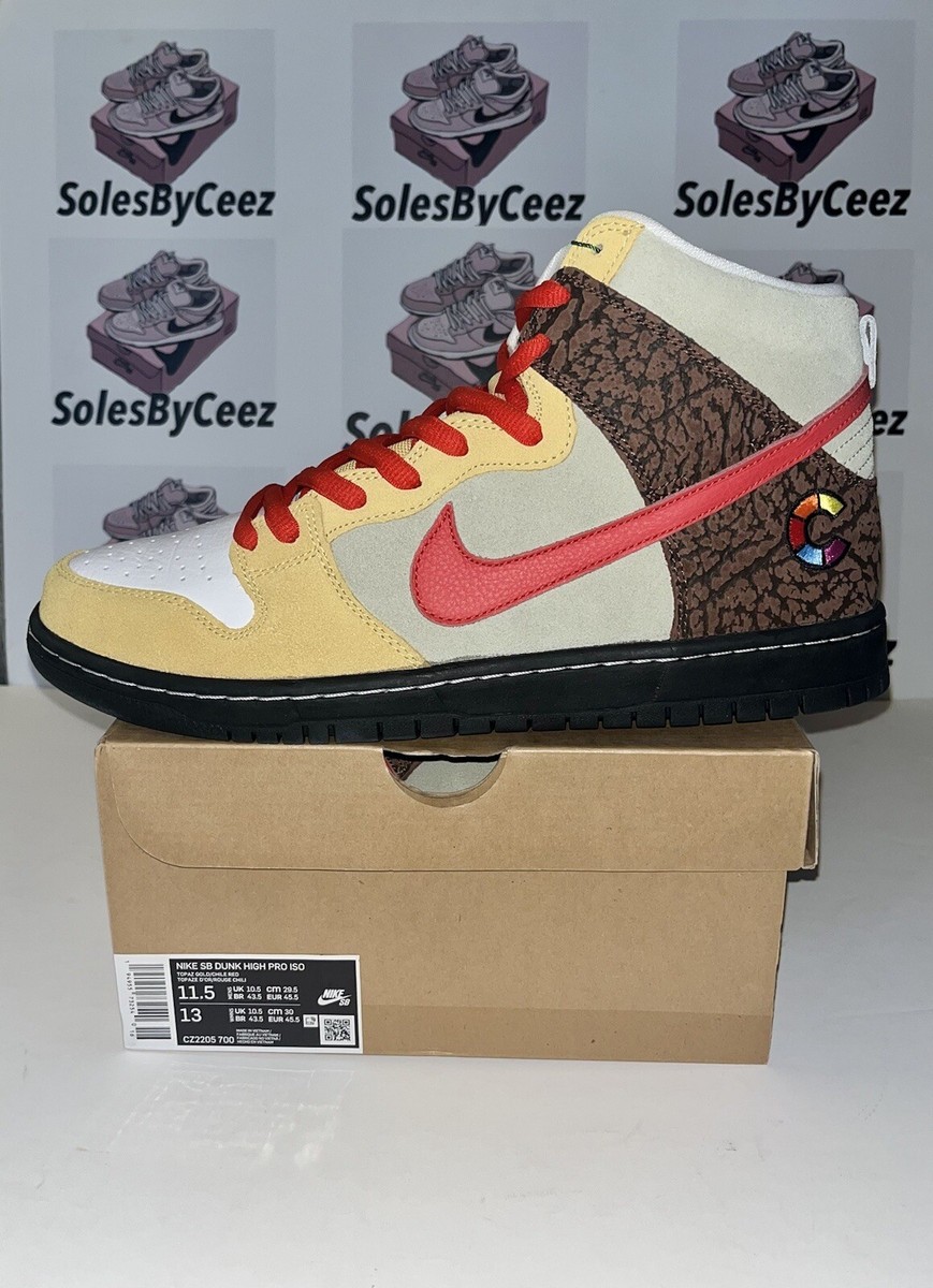 Size 11.5 - Nike Dunk High SB x Color Skates Kebab And Destroy 2021 | eBay