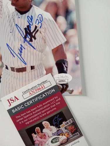Tim Raines & Darryl Strawberry NY Yankees Autographed Signed 8x10 Photo JSA -1# - Picture 4 of 4