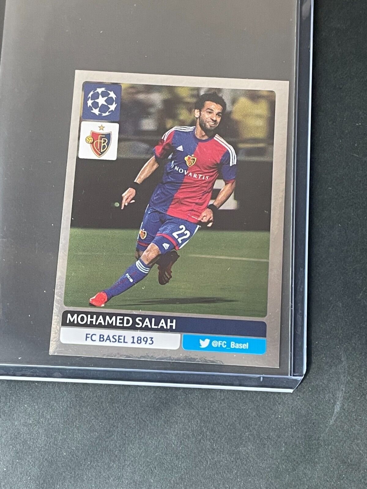 2013-14 Panini Champions League sticker # 382 Steaua Bucureşti Foil Logo  Crest