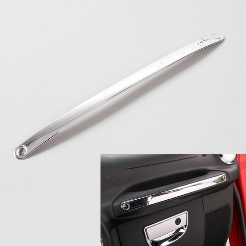 10x Interior Decoration Cover Trim Kit For 2Door Jeep Wrangler JK 2011-17 Chrome - Imagen 3 de 8