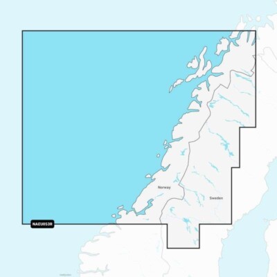  Navionics+ Plus Regular Seekarte SD/MSD NAEU053R Norwegen Trondheim bis Tromso 