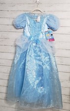 Cinderella Blue Dress Costume 7-8 NWT
