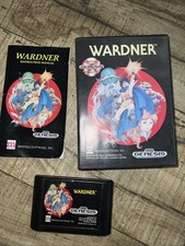 WARDNER - Rare 1991 Sega Genesis Mentrix Video Game - COMPLETE in Original Case!