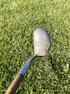 Antique Reliable putter from Golf Design - vintage golf club wood shaft