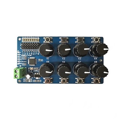 Programmable 8Way Servo Controller Debugging Board for Robot Enthusiasts Maker
