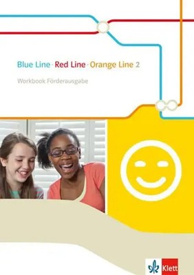 Blue Line - Red Line - Orange Line 6. Klasse. Workbook Förderausgabe | Broschüre