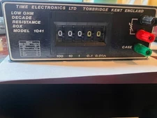 Time Electronics LTD Resistance Decade Box Model 1041 Nice