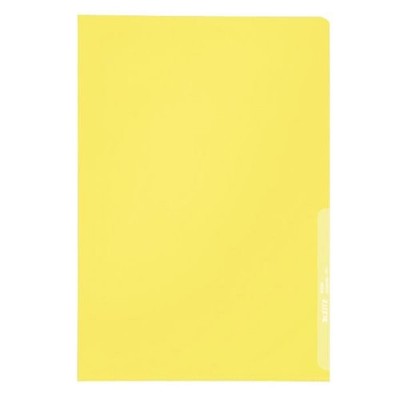 Leitz Standard Folders A4 Grained Polypropylene, Yellow