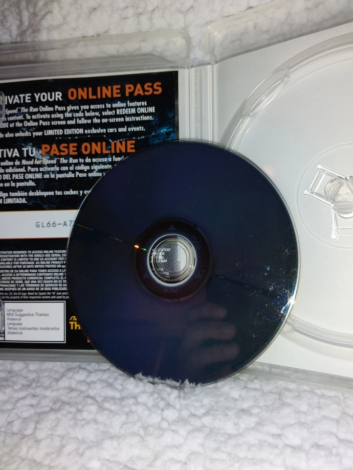 Need For Speed The Run Limited Edition PlayStation 3 PS3 TESTED  - Image 3 of 3