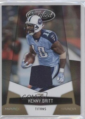 2010 Certified Mirror Gold Materials Prime 6/50 Kenny Britt #145 0k0