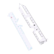 1Pcs Measure Optical Vernier PD Ruler Pupil Distance Meter Eye Ophthalmic T BF