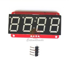 For 4 Digit Seven-Segment 0.56" LED Display Module HT16K33 I2C #cv