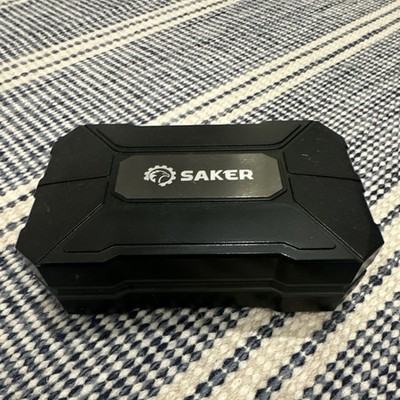 Saker Black Screwdriver Bit Set with Handle, Phillips, Torx T5-T30, Case