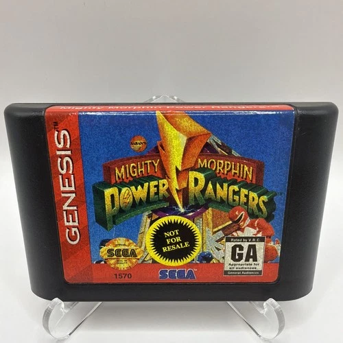 Might Morphin Power Rangers - Sega Genesis - Tested - Manual Included - No Box