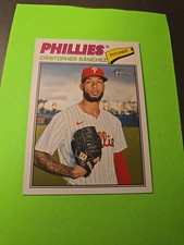 2026 Topps Heritage #110 - Cristopher Sanchez - Philadelphia Phillies