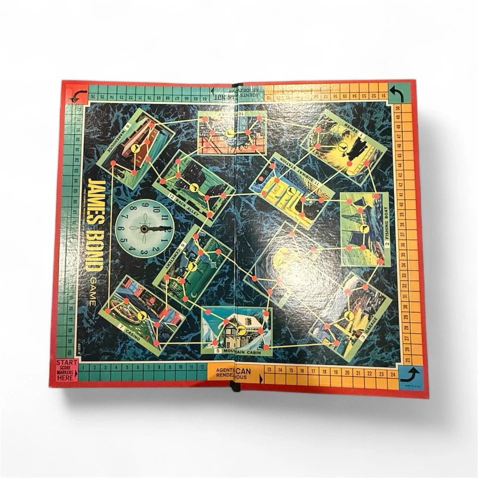 1964 "James Bond" 007 Secret Agent Sean Connery Board Game - Image 2 of 4