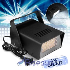 24 Led Strobes Lights Strobe Light for Christmas Room Strobe Party Light