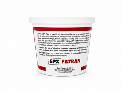 Filtran 16oz TransJel Red Assembly Lube for Automatic