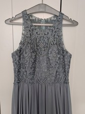 Peek Cloppenburg Abendkleid Abiball Abschlussball schilfgrün G 40