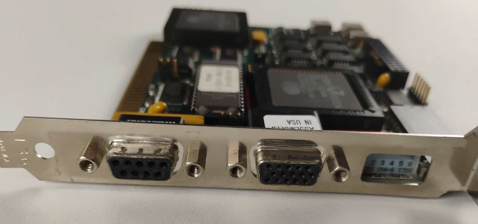 Video-7 VEGA VGA 8-bit ISA Video Seven Board VGA CGA MDA EGA Hercules TESTED!