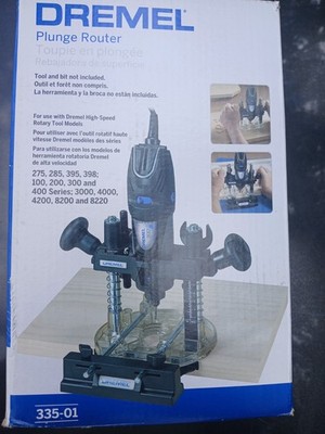 Dremel Plunge Router *Attachment Only* Model 335-01 New old stock .