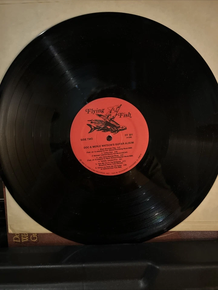 Doc & Merle Watson/Doc & Merle's Guitar Album/LP Record Flying Fish FF 301/Mint - Image 3 of 3
