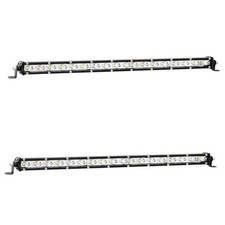 Slim LED Light Bar for Truck, 12 Inch Single Row 12V 24V Off-Roading Driving