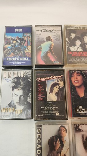 Mixed Lot of 13 Cassette Tapes Vintage Rock & Soundtracks Various Artists - Picture 4 of 7