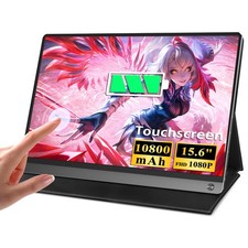 Eviciv 15.6" 120Hz Touchscreen Portable Gaming Monitor Built-in Battery For Xbox