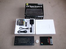 SINCLAIR ZX SPECTRUM PLUS 48K, NEUE KEYBOARD MEMBRAN + 6 SPIELE (VERPACKT & FUNKTIONSFÄHIG)