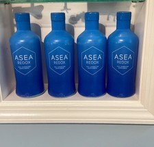 Pack Of 4 Asea Redox Cell Signaling Supplement 32oz Bottles Each Exp: 04/27 NEW