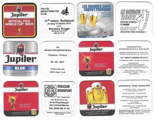 32a Brij. Jupiler Datumviltjes 6 stuks